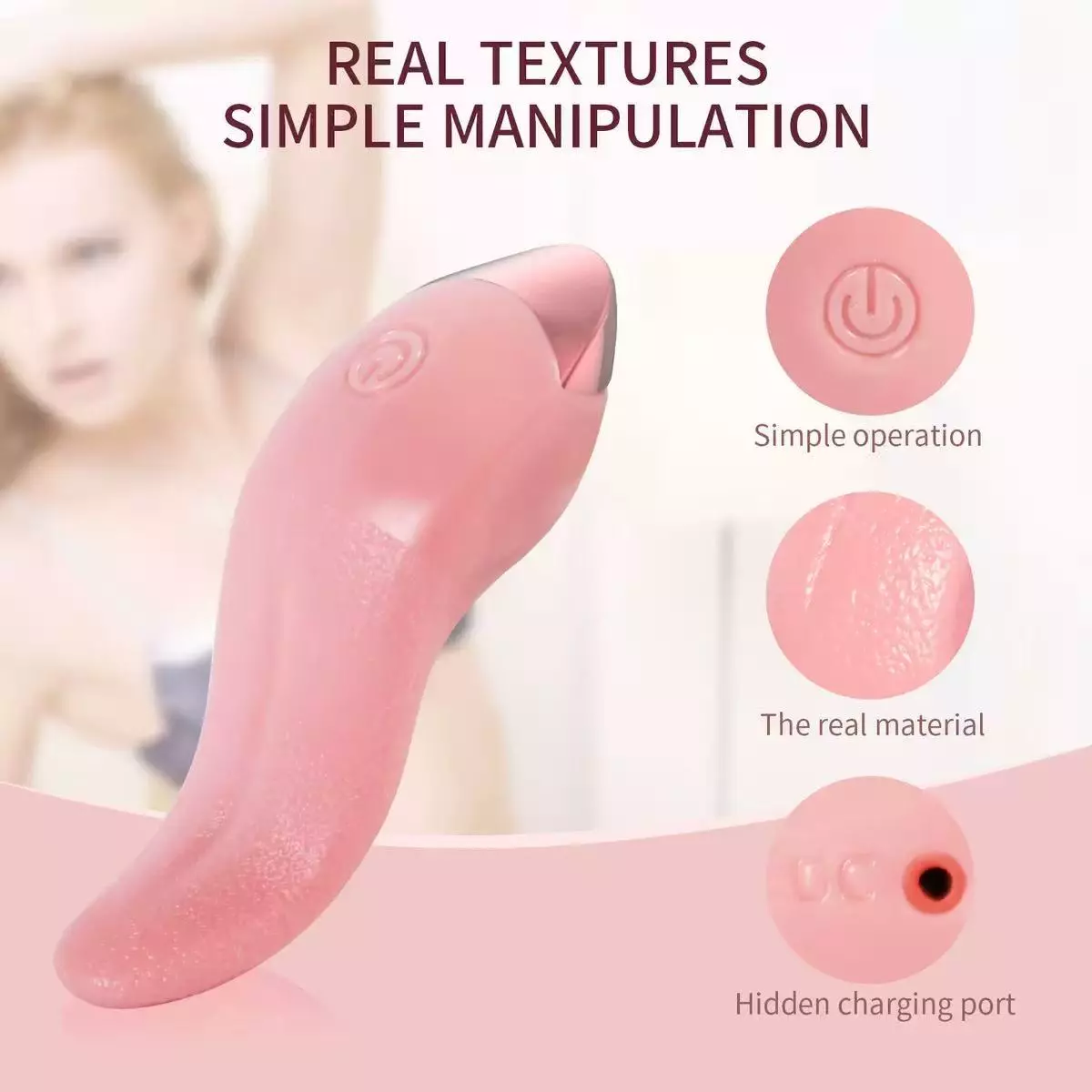 Tongue-Style Personal Massager