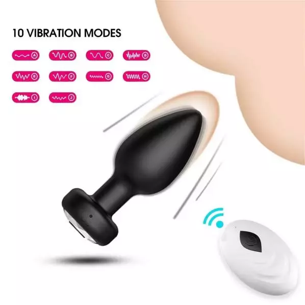 Remote-Control Vibrating Plug