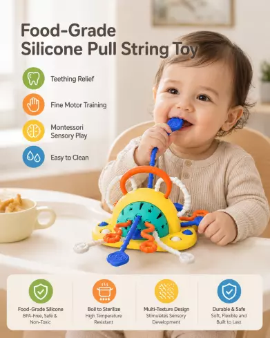 Montessori Pull-String Toy